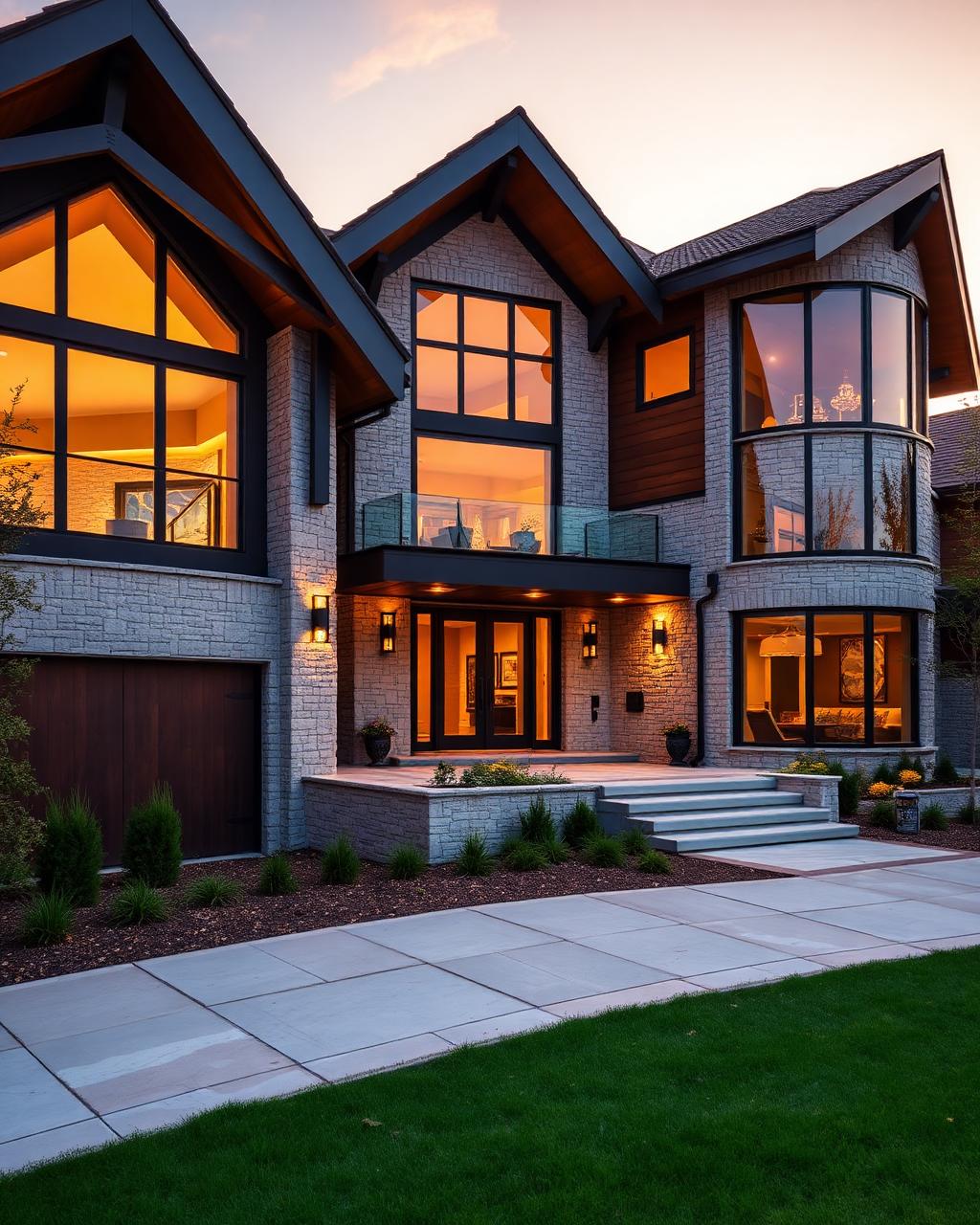 Luxury custom home built by Tobin Construction