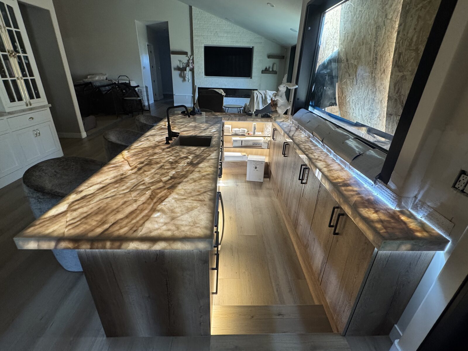 Kitchen remodel by Tobin Construction