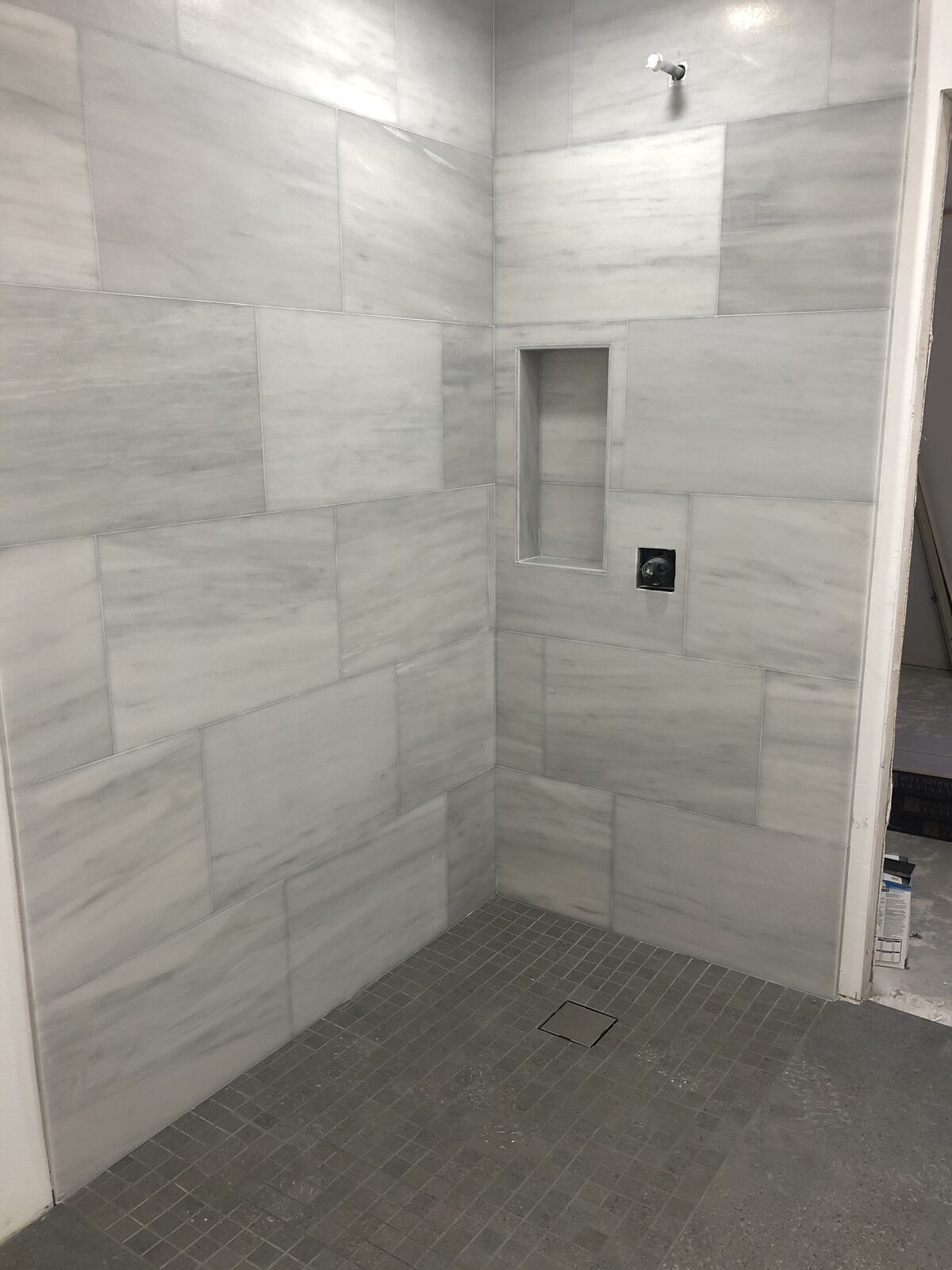 Bathroom remodel by Tobin Construction