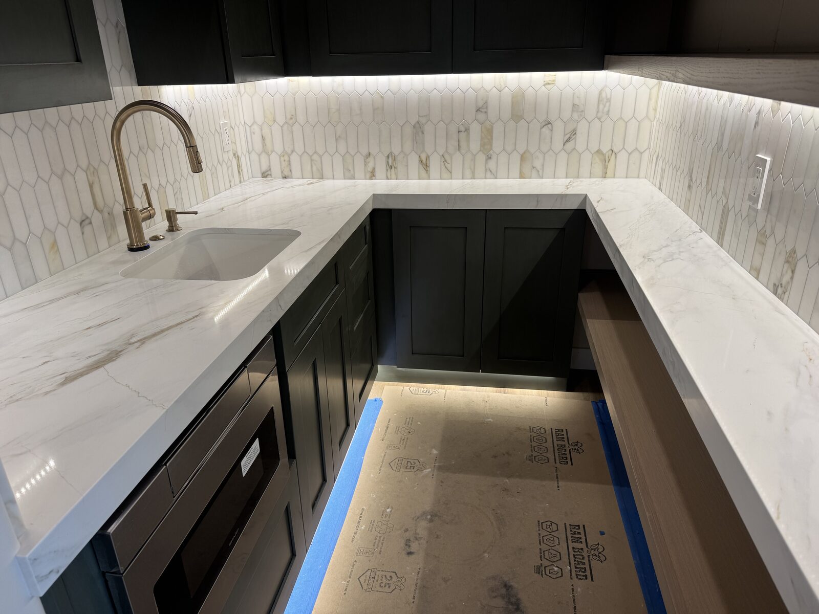 Kitchen remodel by Tobin Construction