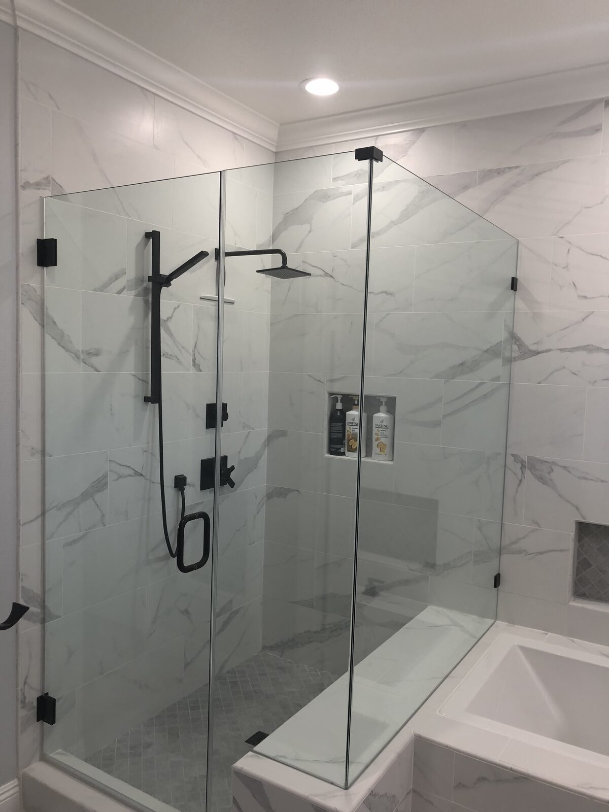 Bathroom remodel by Tobin Construction