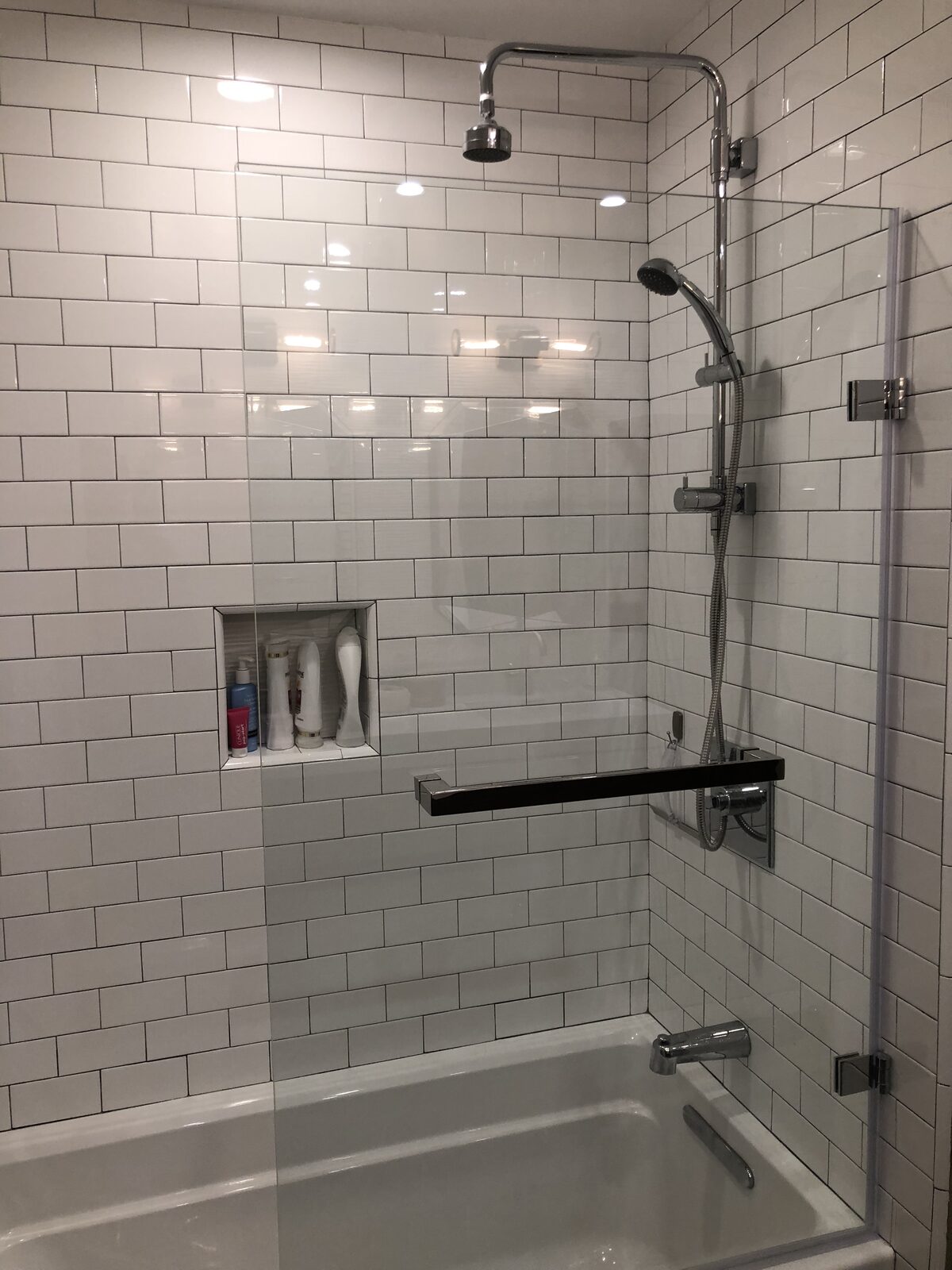 Bathroom remodel by Tobin Construction