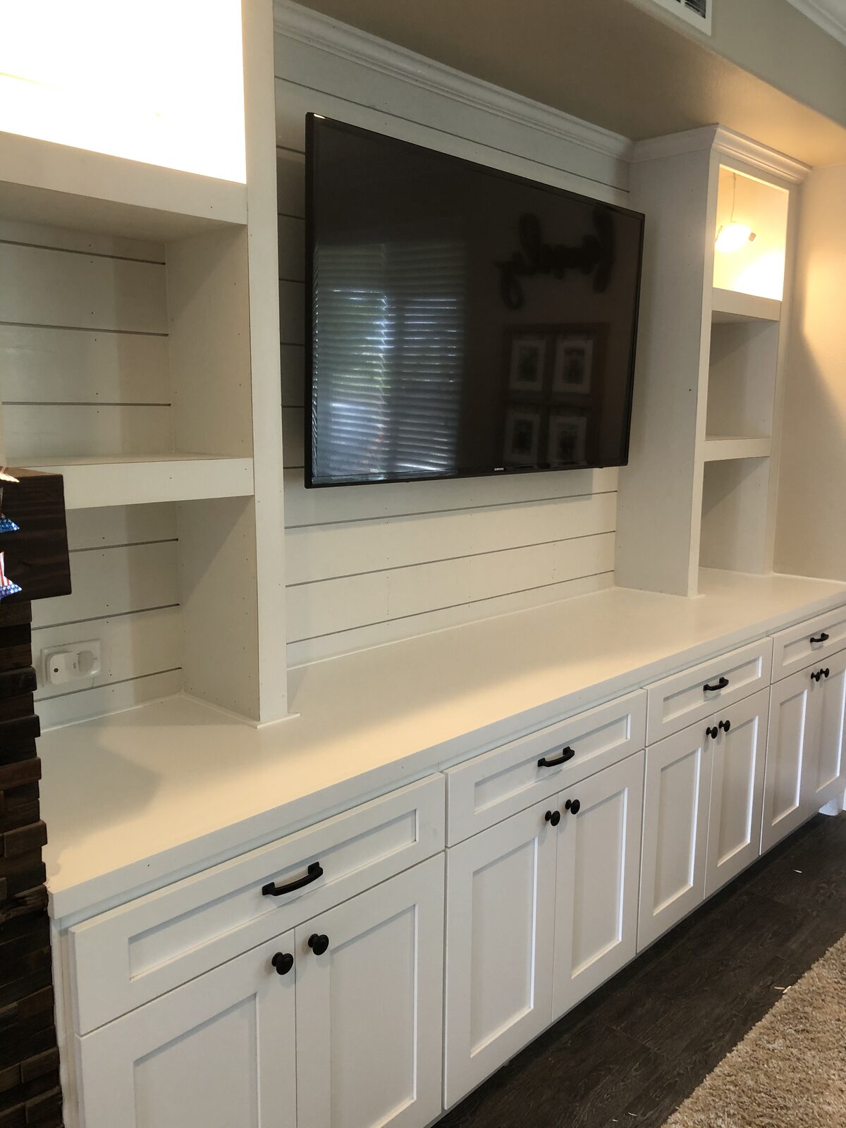 Living Room remodel by Tobin Construction