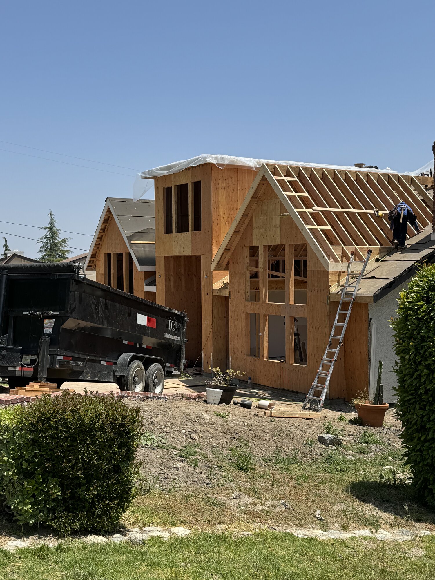 Exterior remodel by Tobin Construction