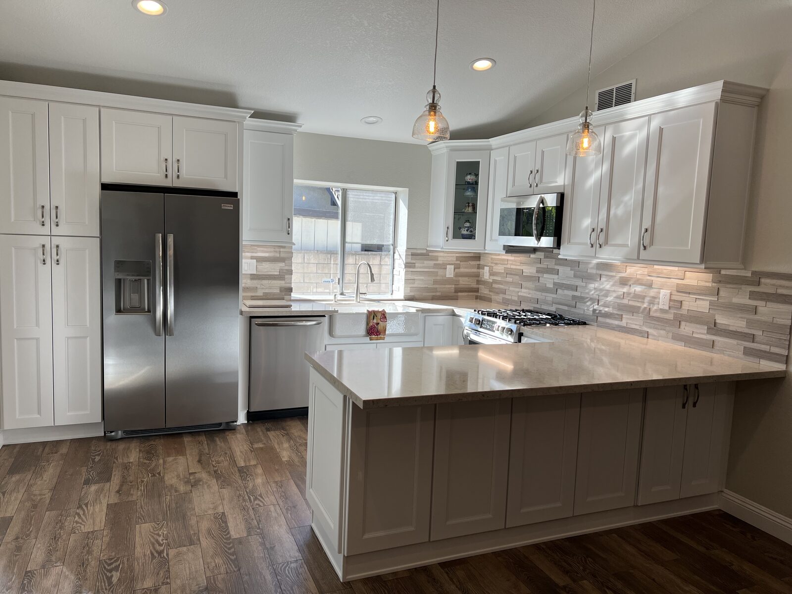 Kitchen remodel by Tobin Construction